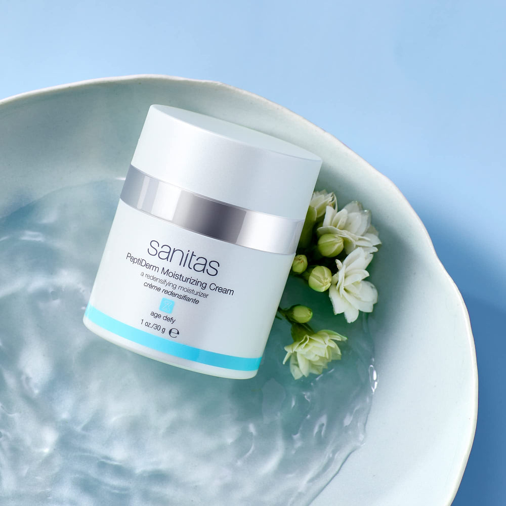 Sanitas PeptiDerm: vitamine C apporte éclat subtil et protection antioxydante