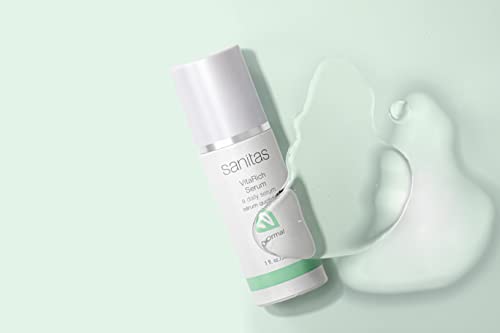 Texture lumineuse VitaRich pour un teint plus éclatant après application.