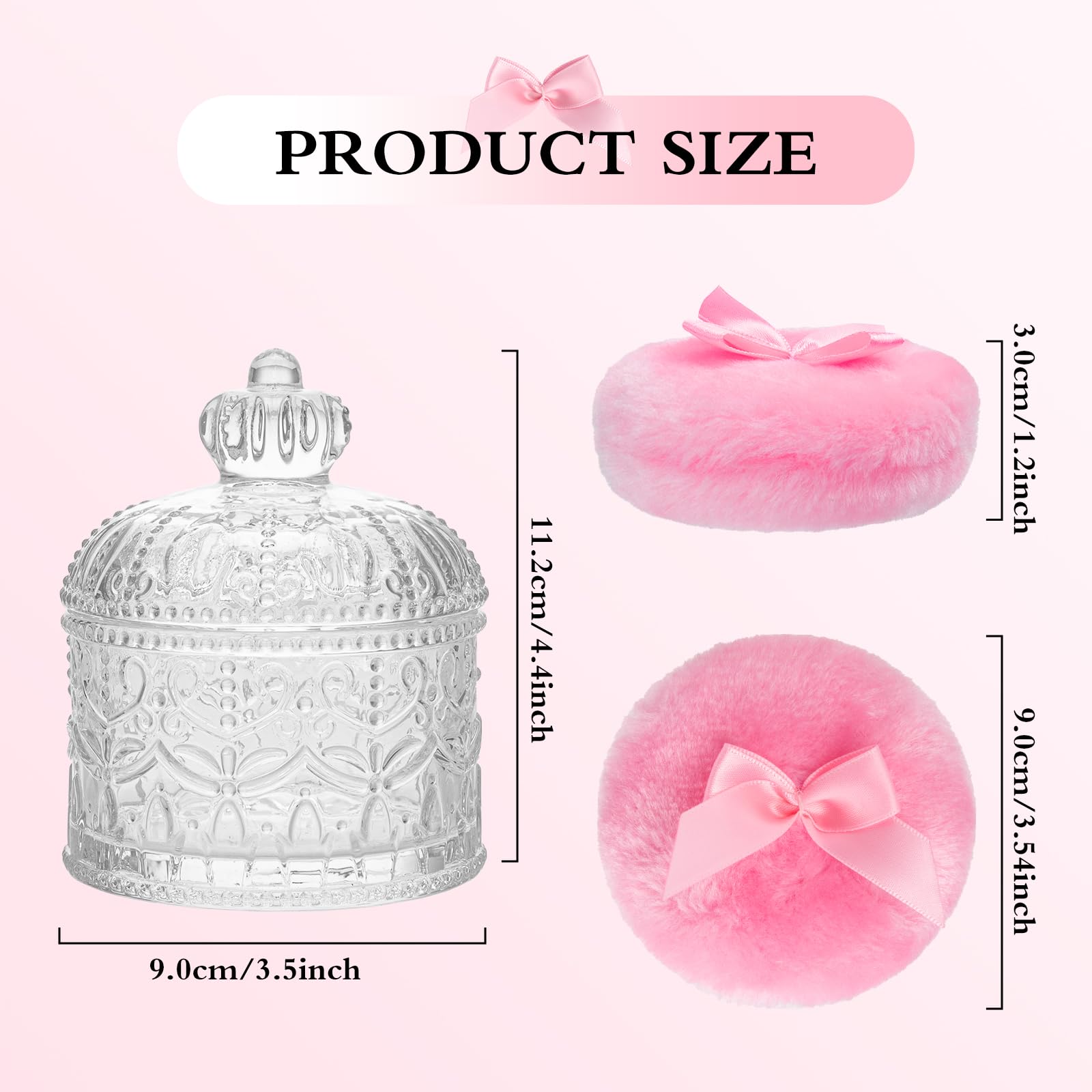 sansaieco poudrier-verre-cristal : finition lumineuse et style intemporel