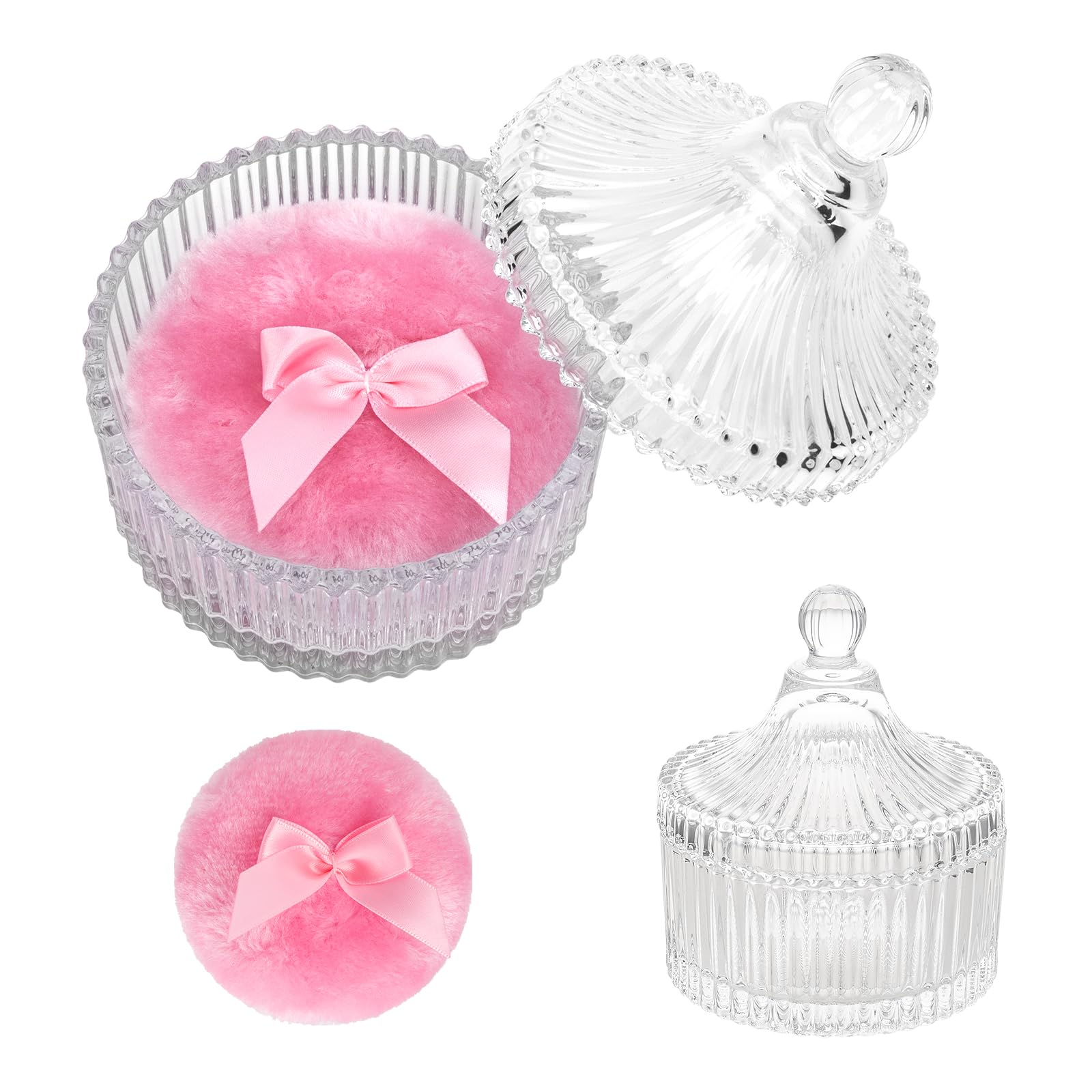 SansaiEco puff poudre corps grand pour une application rapide et uniforme.
