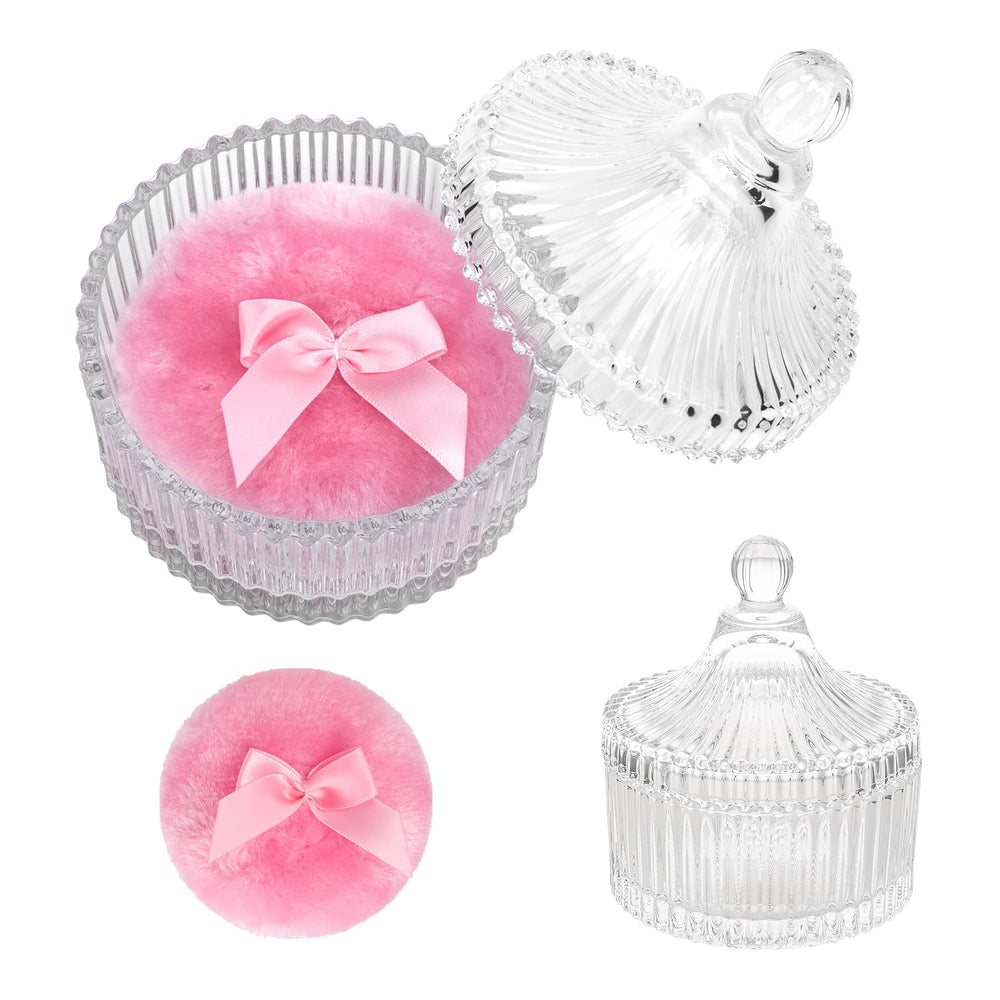 SansaiEco puff poudre corps grand pour une application rapide et uniforme.