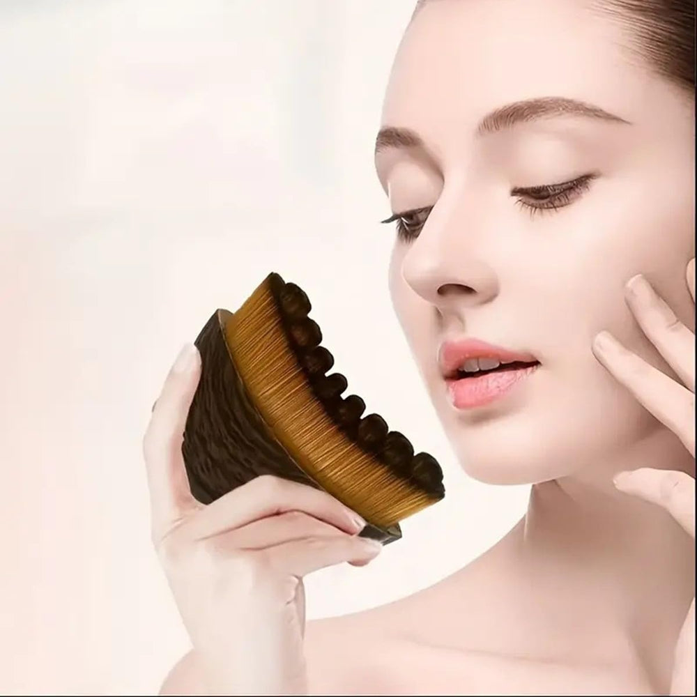 Brosse Sansheng améliore l'absorption des sérums et crèmes.