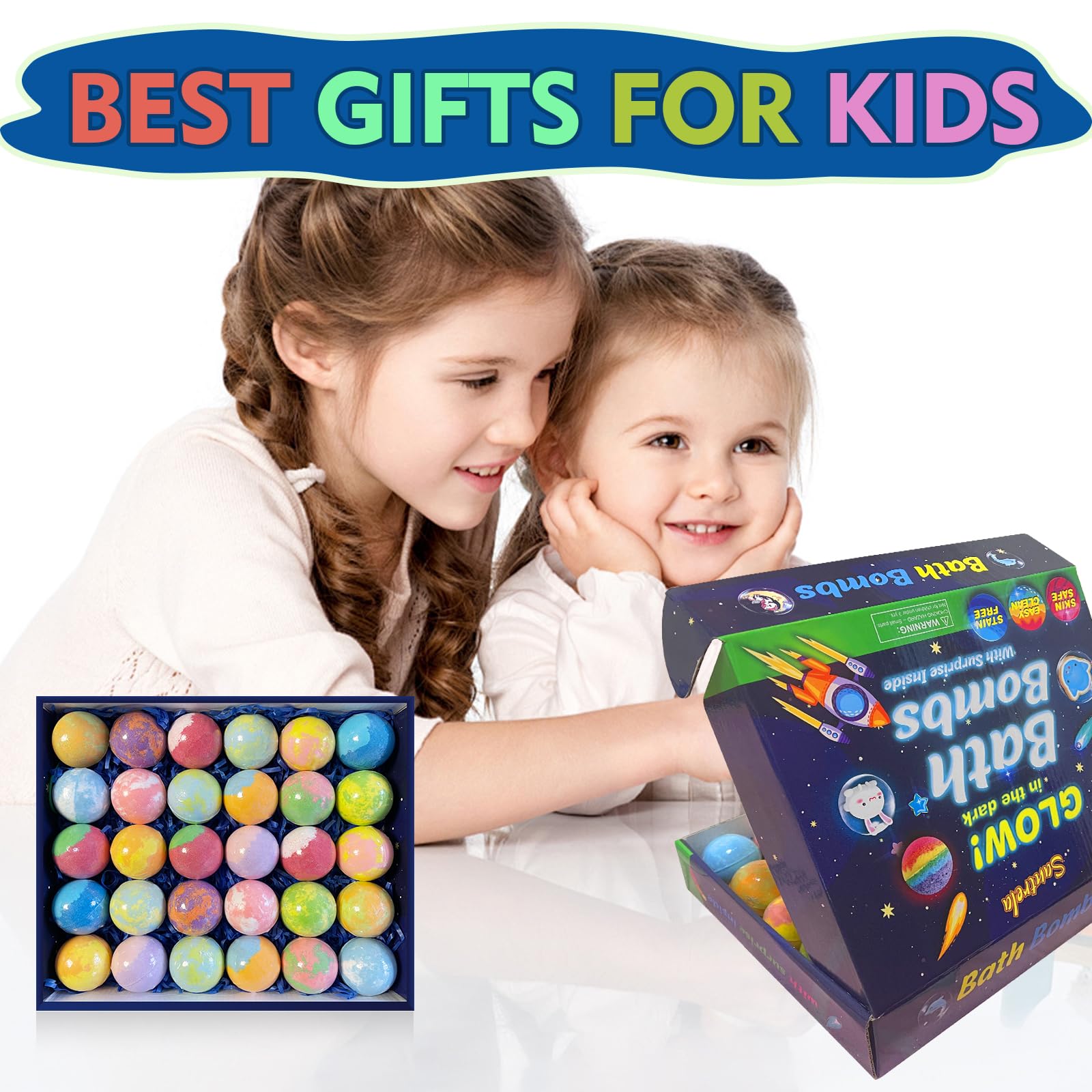 Parfait comme cadeau de Pâques ou d’anniversaire avec surprise lumineuse.