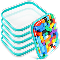Etui Sanwuta transparent pour voyage, rangement pratique et accessible.