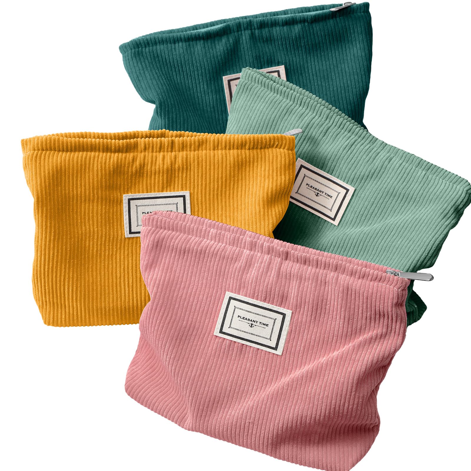 Pochettes Sanwuta en velours, ensemble élégant, idéal pour ranger le maquillage lors des voyages.