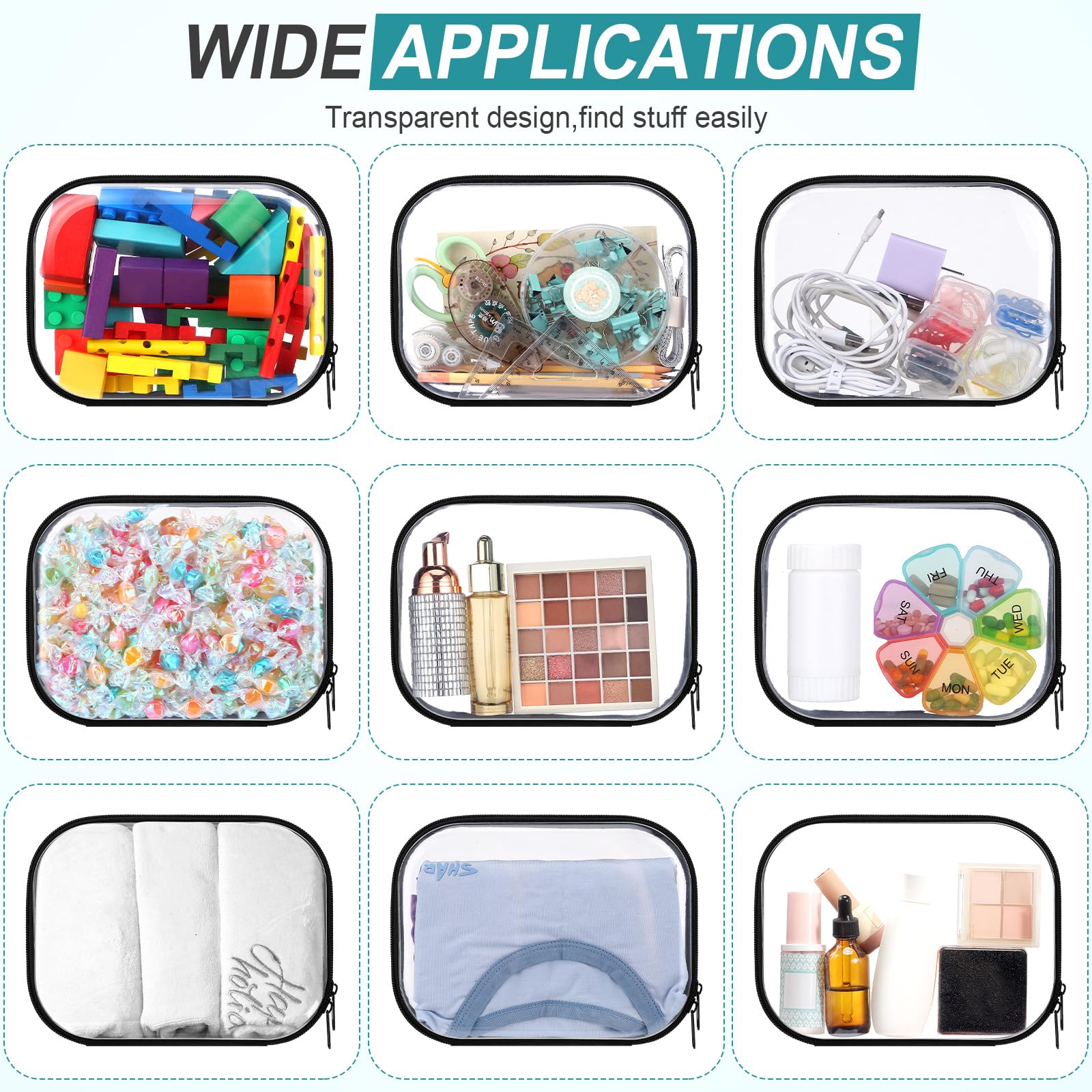 Sanwuta: rangement polyvalent pour jeux, produits de toilette et fournitures à domicile.