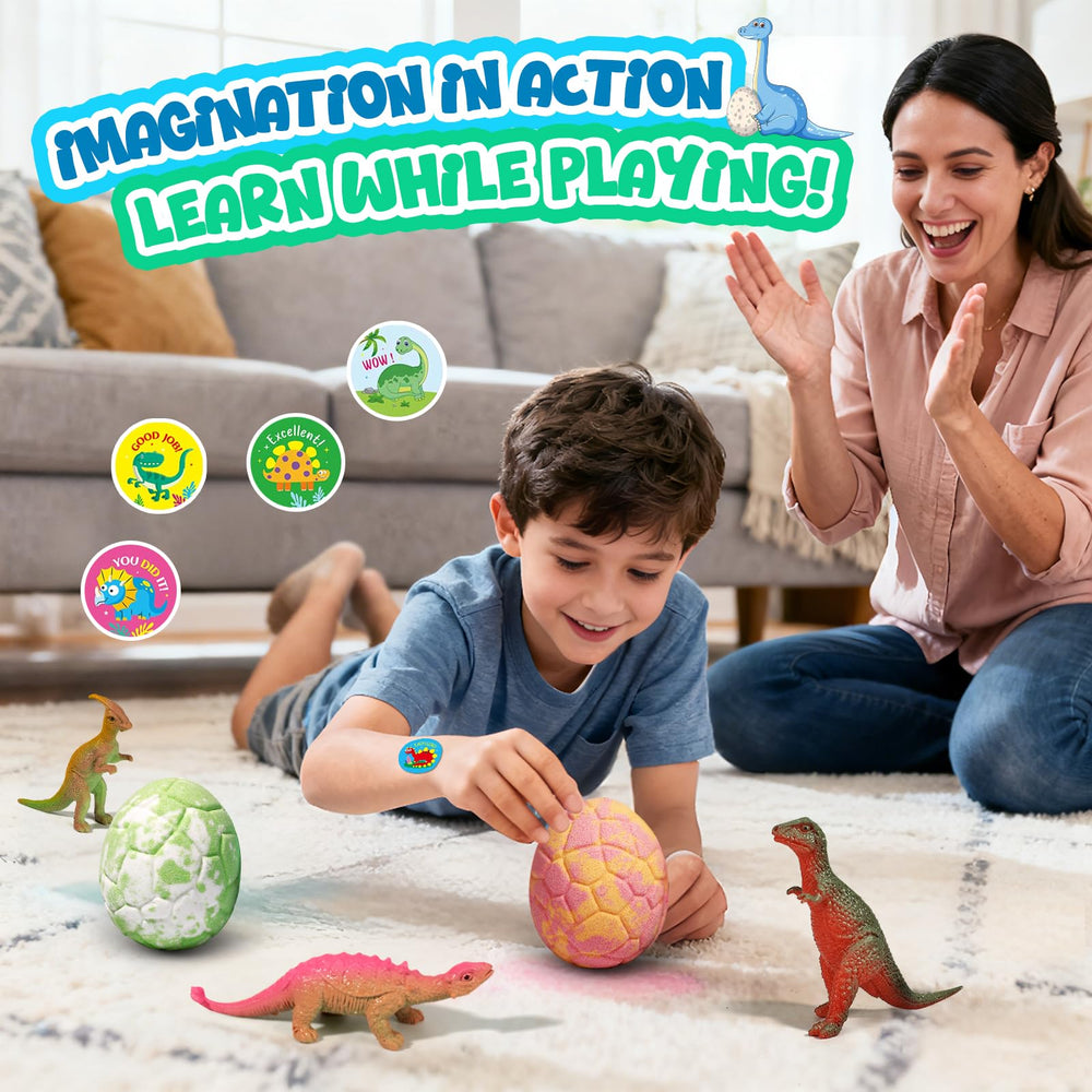 Sanyi boules bain couleur dino, jouet intérieur sûr pour enfants