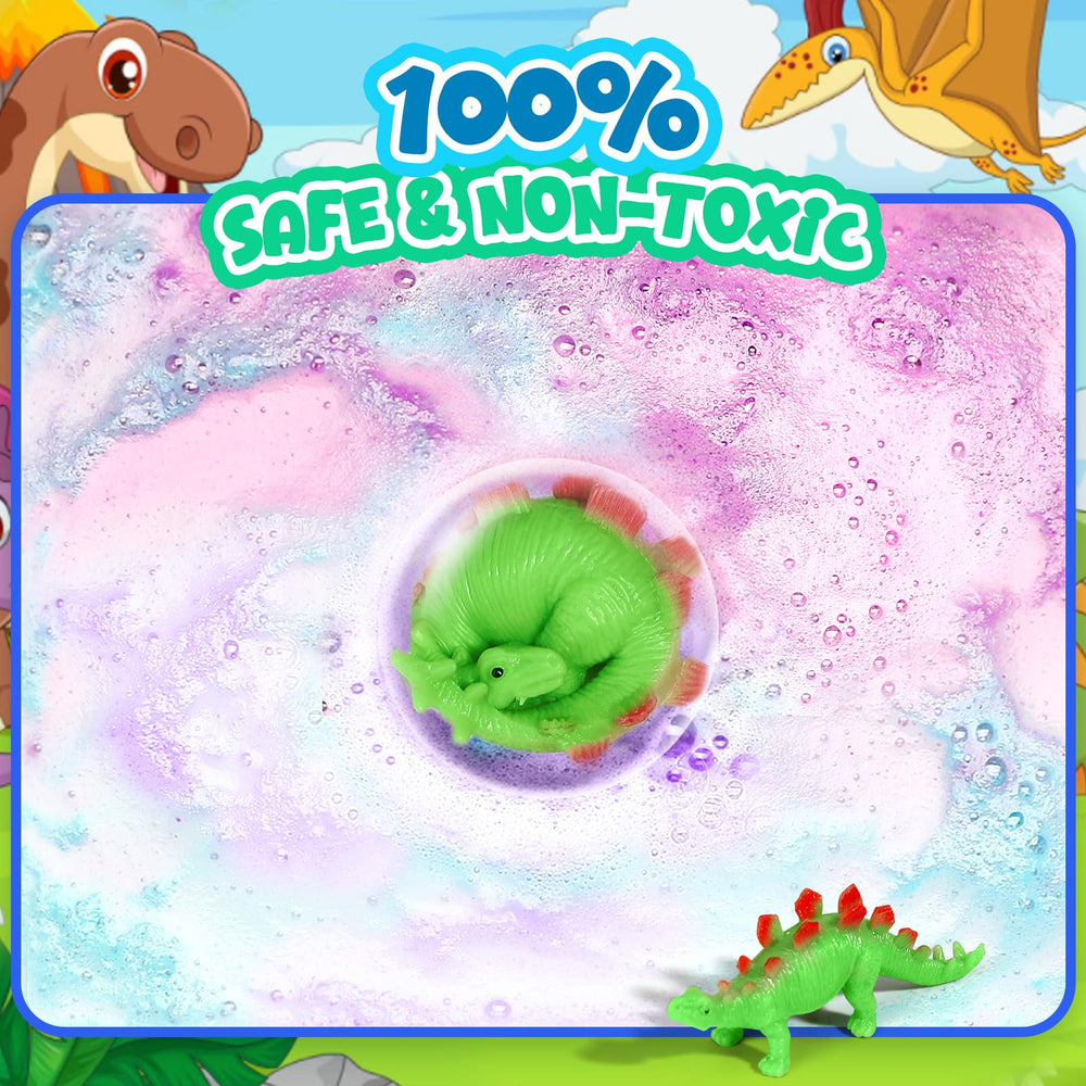 Sanyi lot cadeaux bain dino, surprise inattendue à chaque ouverture
