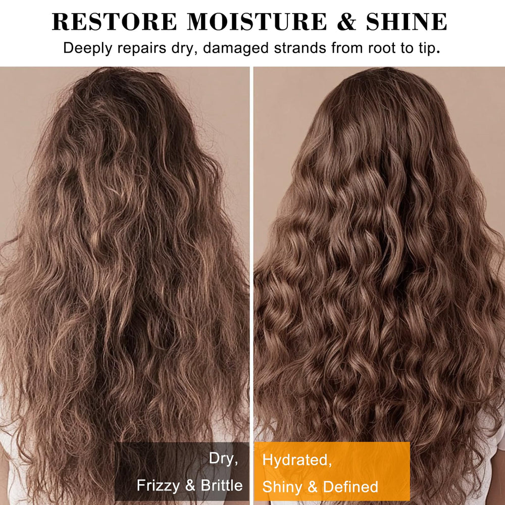 SAPHUS Barre-shampoing argan, cheveux bouclés: définition et hydratation sans lourdeur.
