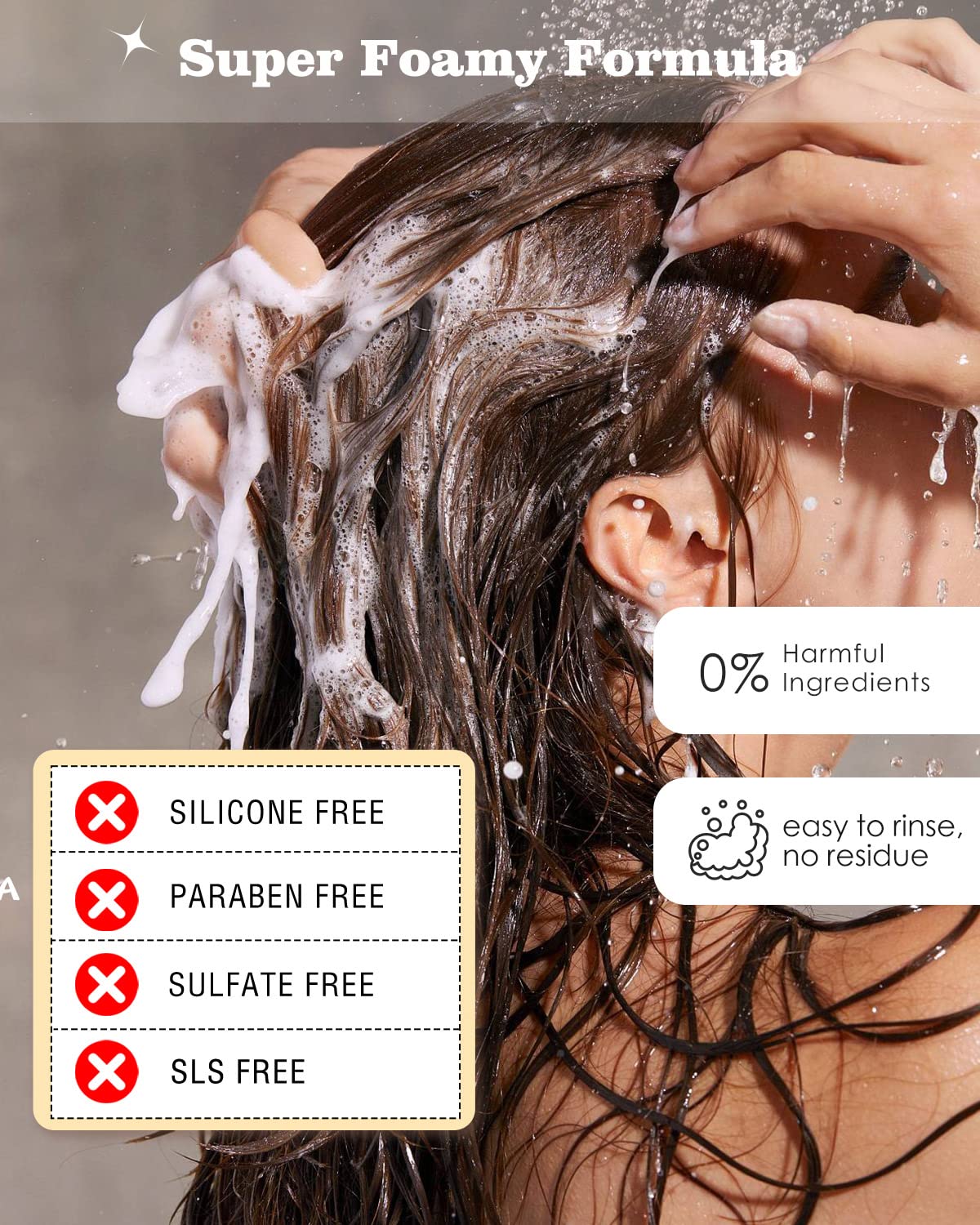 SAPHUS barre-shampooing usage quotidien sous la douche