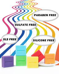 Shampooing solide SAPHUS citron, sensation fraîche et nettoyage léger