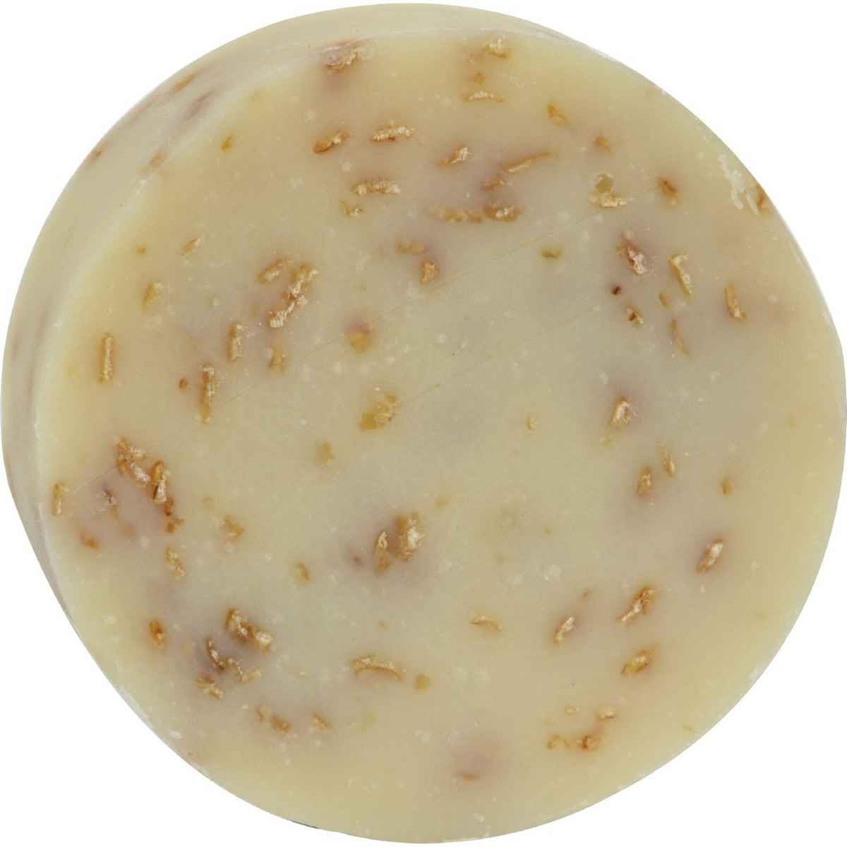 Sappo Hill Savon à l’avoine naturelle, texture douce pour usage quotidien.