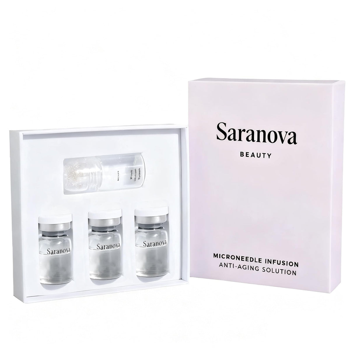 Saranova Micro-Infusion System Visage, dispositif pour peau plus lisse et hydratée.