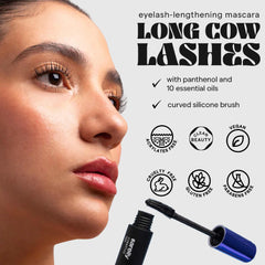 SARELLY Mascara Cils Longs – application fluide sans paquets.