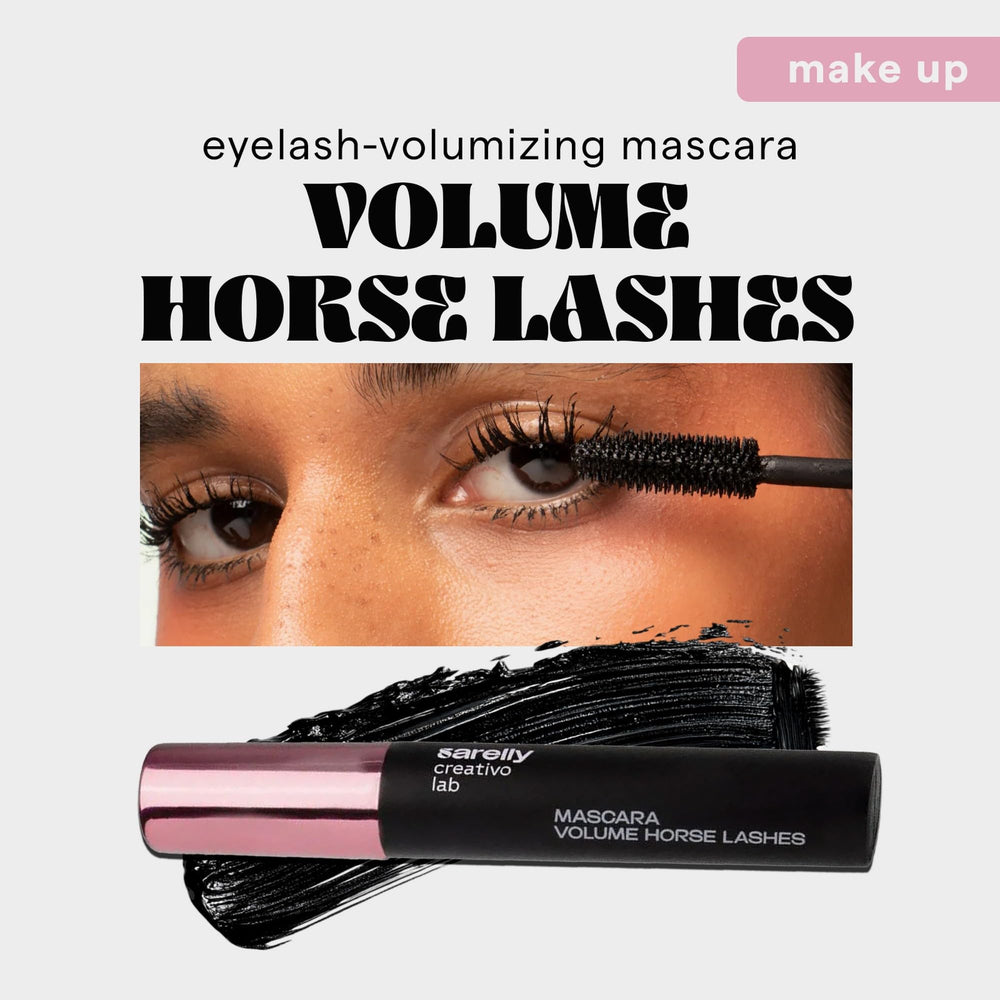 SARELLY Mascara mini 6 g – retouches faciles en voyage.