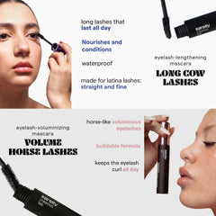 SARELLY Mascara Étanche: tenue résistante à l'eau