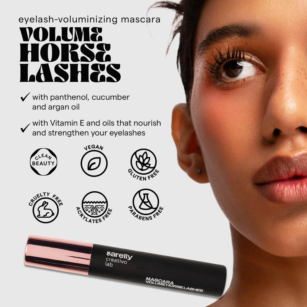 SARELLY Mini Mascara 6g: format voyage pratique