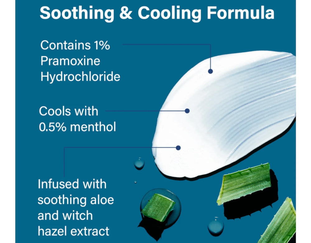 Formule sans corticoïdes et sans parfums ajoutés de Sarna Calm + Cool.