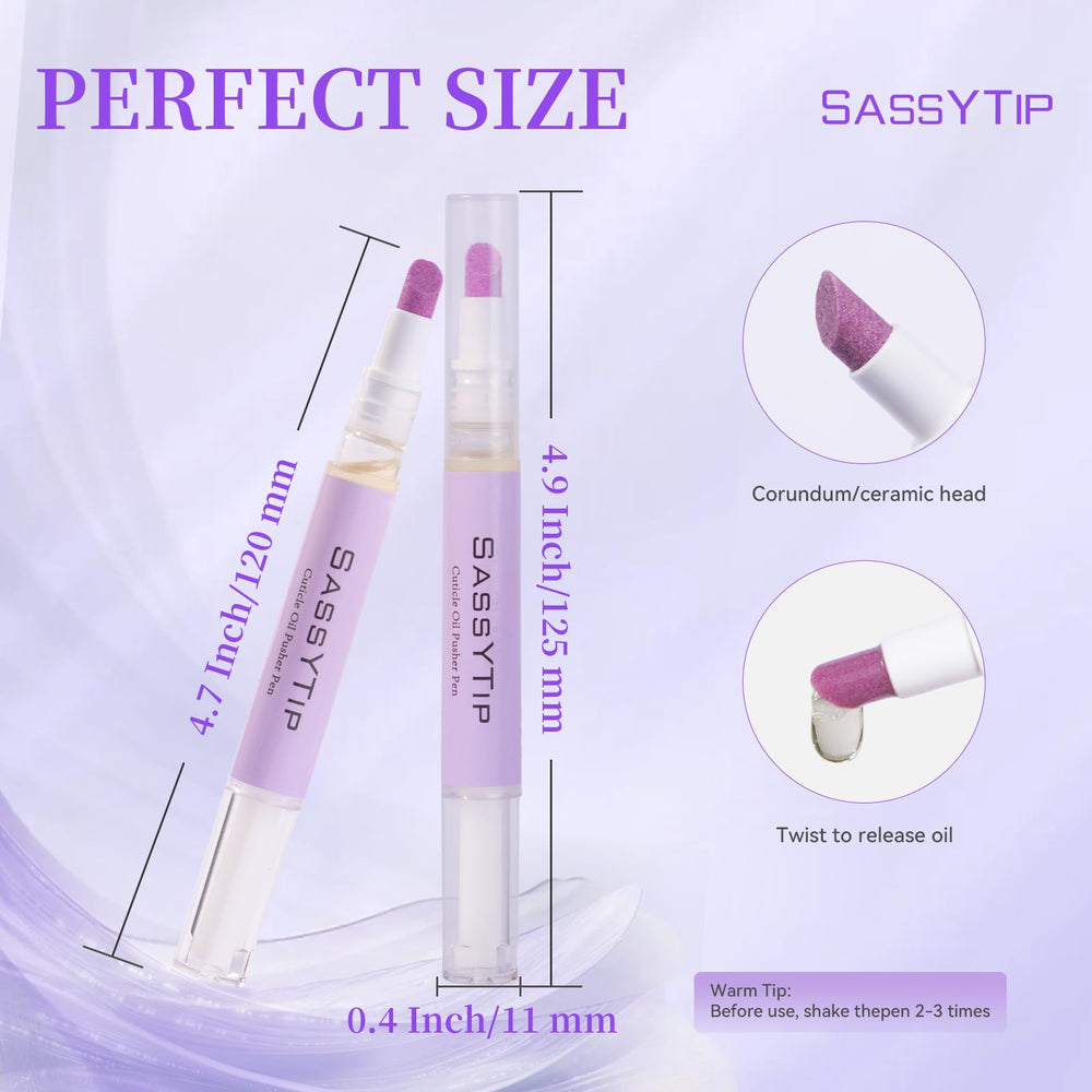 SASSYTIP Emballage compact idéal pour sac à main.