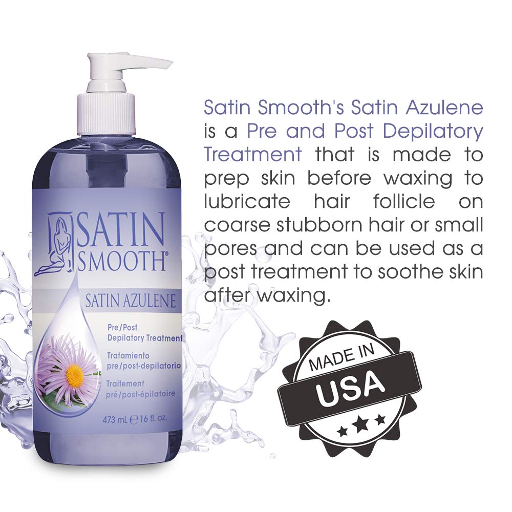 SATIN SMOOTH Formule duale: soin complet pré et post épilation