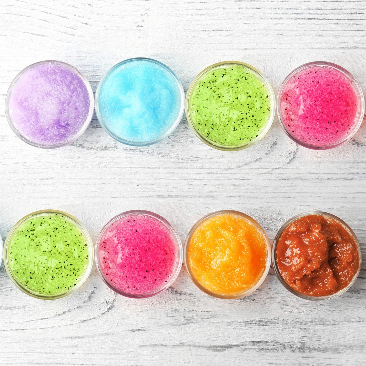 SATINIOR pots plastique compacts, rangement simple pour fournitures d'art ou cosmétiques.