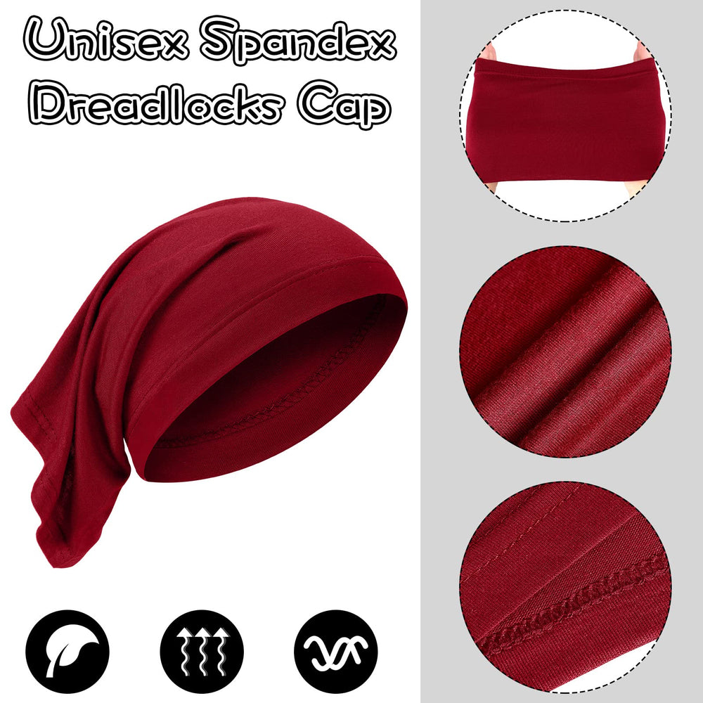 SATINIOR cap-dreadlocks – élastique fiable pour garder les coiffures en place.