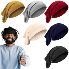 SATINIOR cap pour dreadlocks – bonnet tubulaire élastique, couleurs variées, pratique au quotidien.