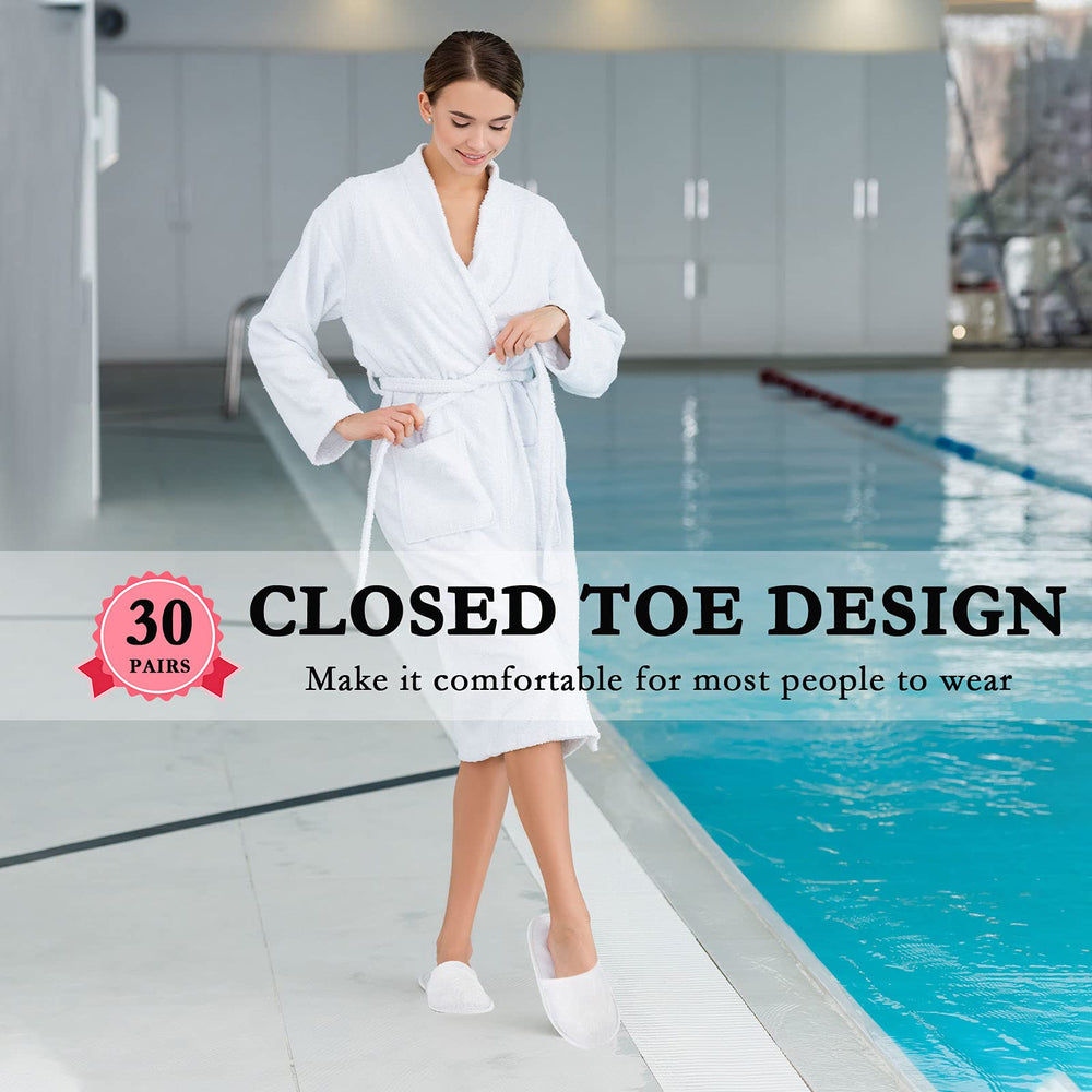 SATINIOR chaussons jetables hôtel spa voyage pour usage polyvalent.
