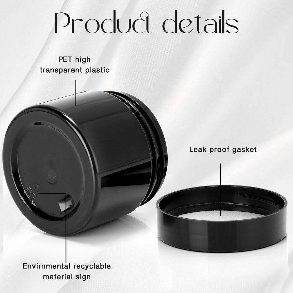 SATINIOR ensemble de bocaux, pratique pour échantillons et cosmétiques faits maison.