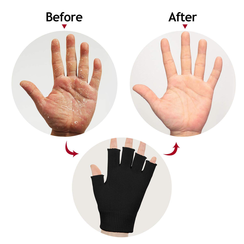SATINIOR gants coton, faciles à porter en déplacement pour les mains actives.