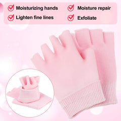 SATINIOR gants sans doigts usage téléphone, pratique lors des échanges électroniques.