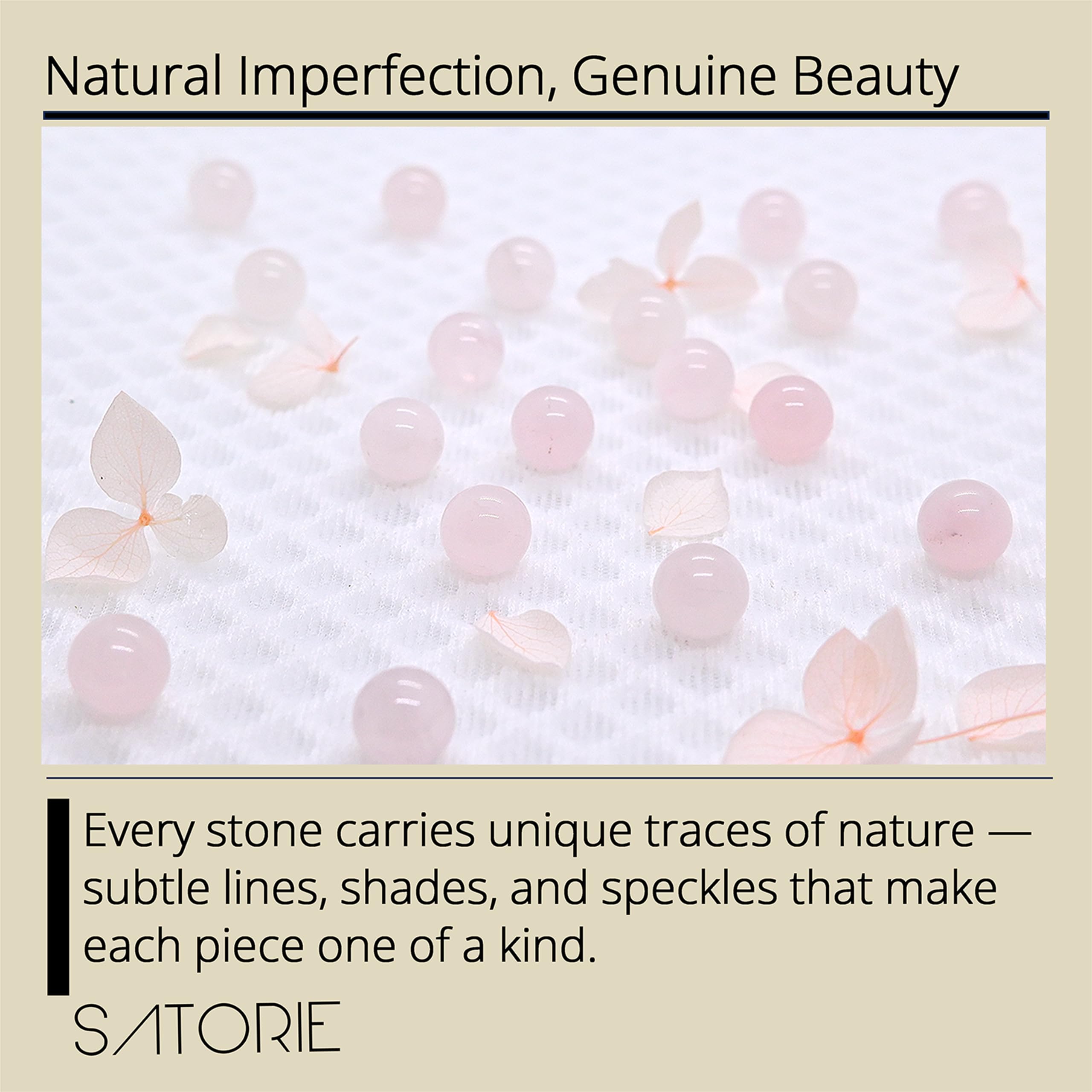 Satorie Fait en Inde — traçabilité et pureté.