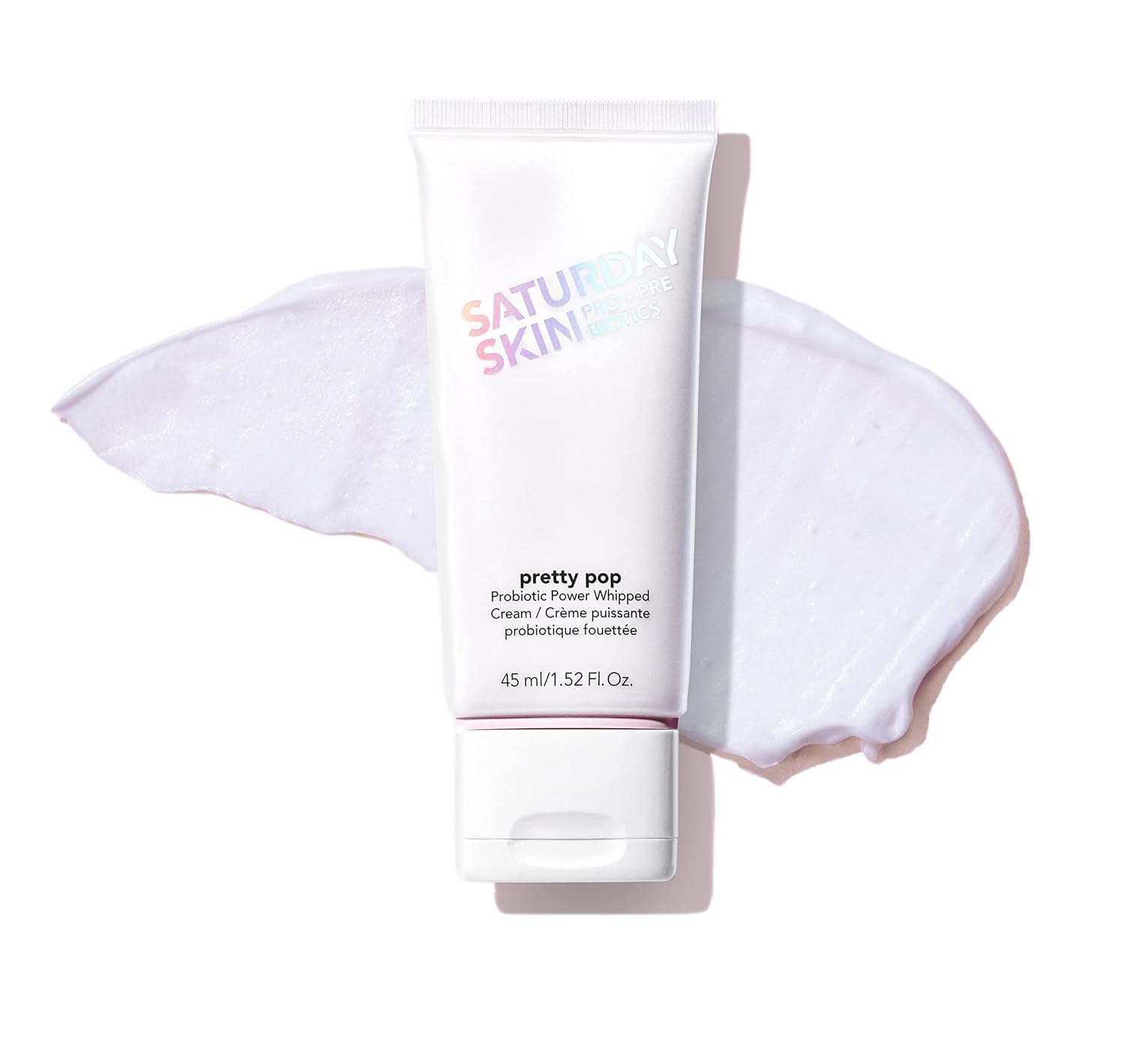 Saturday Skin Pretty Pop, texture mousse légère et hydratante pour le visage.