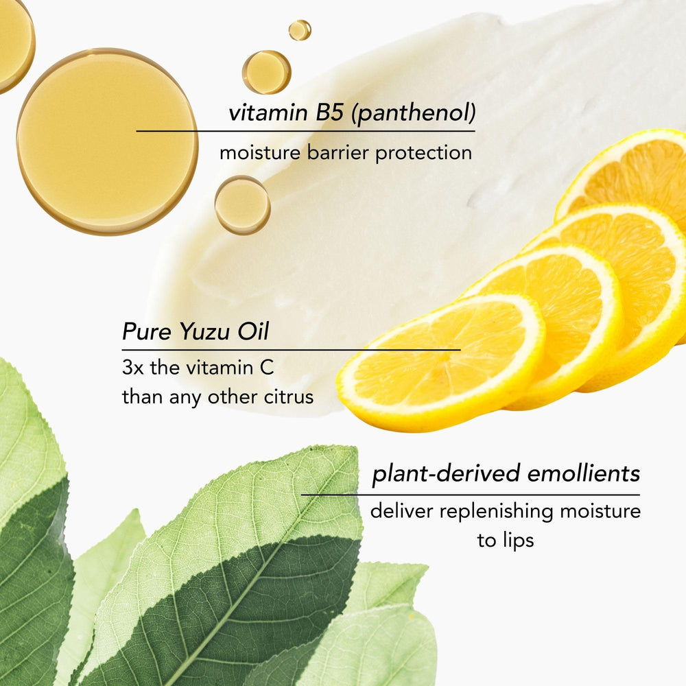 Texture onctueuse et légère du masque Lèvres Yuzu Saturday Skin