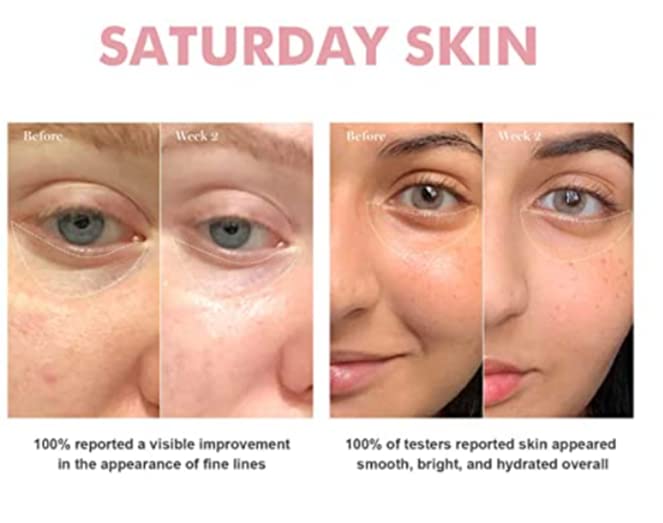 Extrait hyaluronique et peptides, hydratation et fermeté avec Saturday Skin Wide Awake.