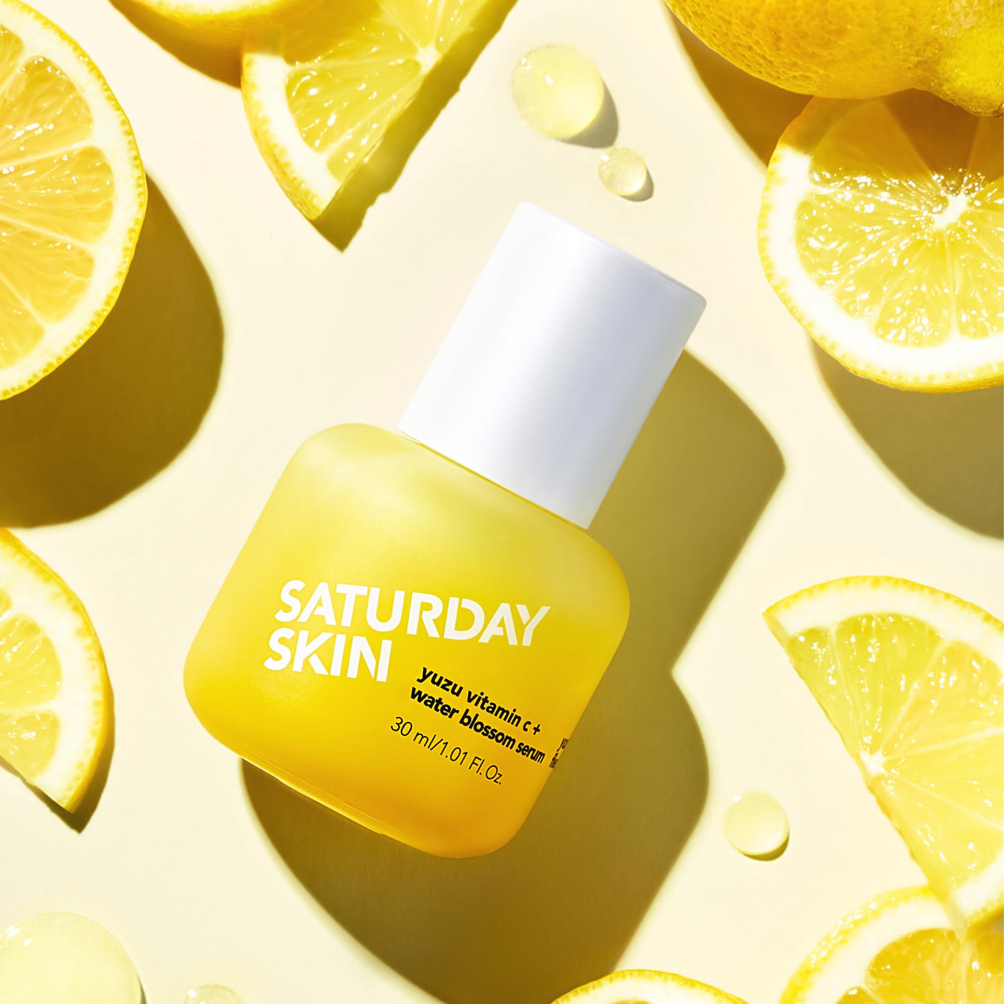 Sérum Yuzu Saturday Skin céramides renforçant la barrière cutanée