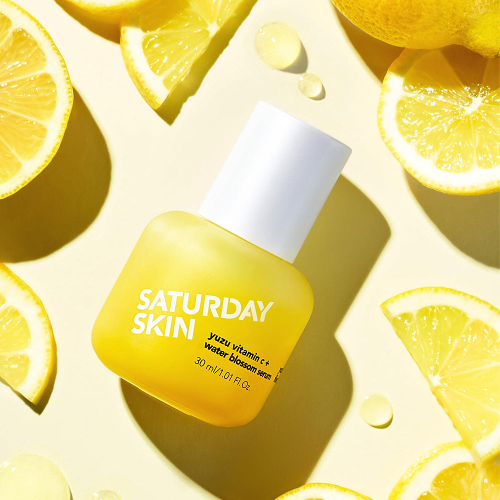 Sérum Yuzu Saturday Skin céramides renforçant la barrière cutanée