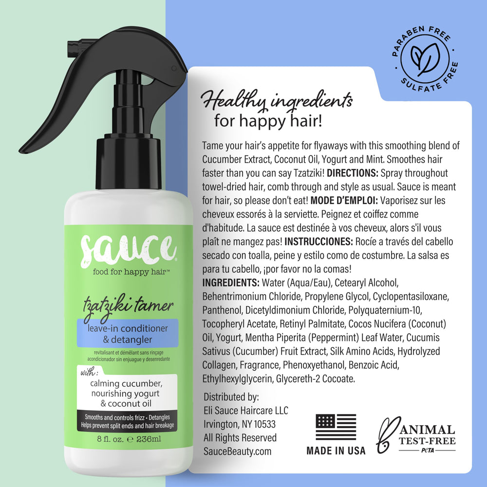 Sauce Beauty coiffage quotidien facile et rapide.
