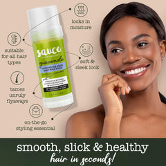 Texture lisse de Guacamole Cire Cheveux SAUCE BEAUTY