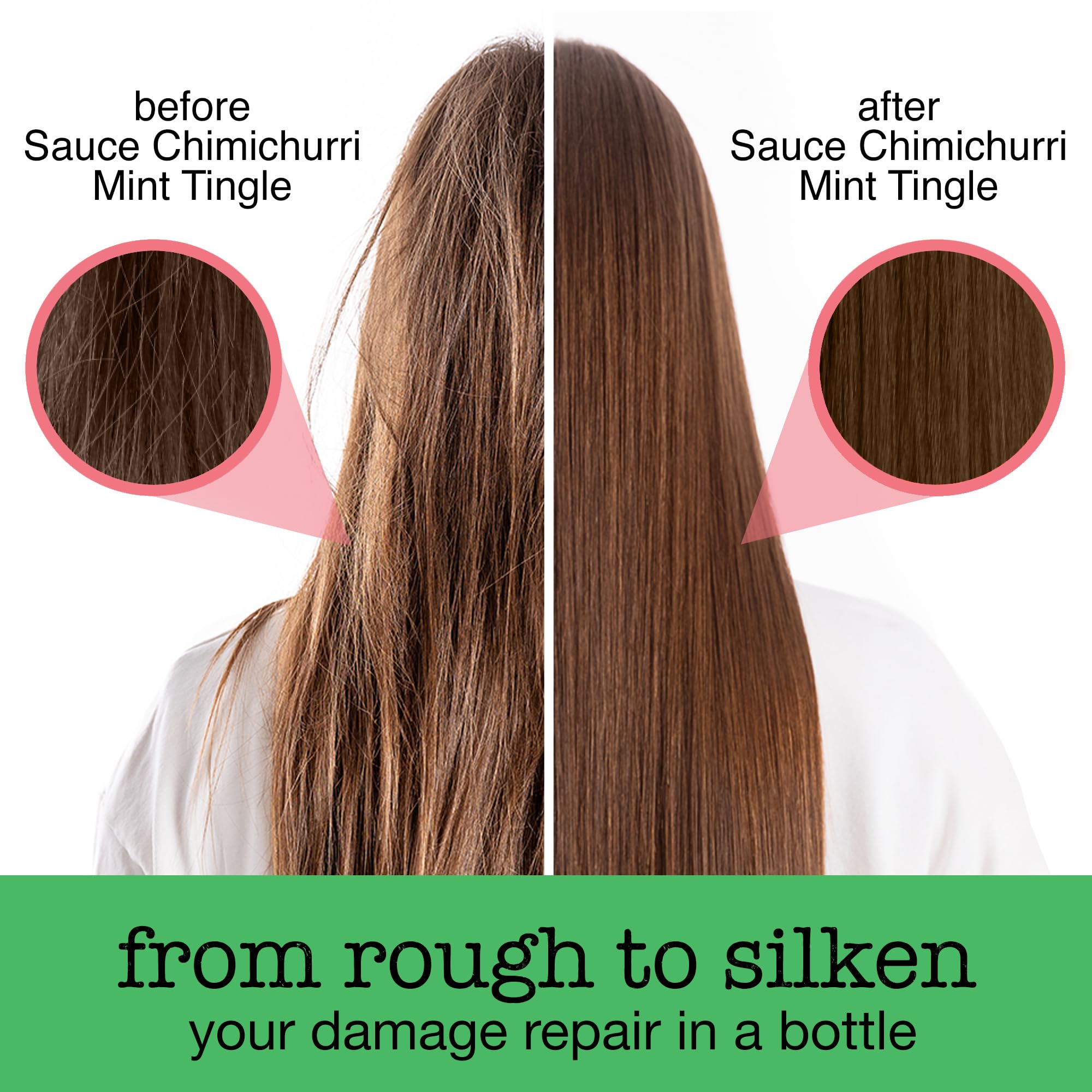 SAUCE Intense Repair Shampoo argan oil supports hair elasticity and nourishment