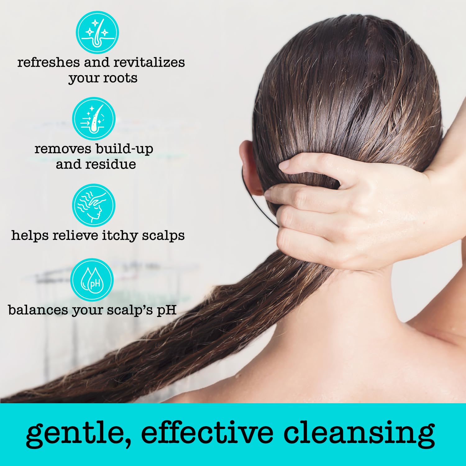 SAUCE BEAUTY nettoyant cuir chevelu tous types de cheveux, pour une routine détox.