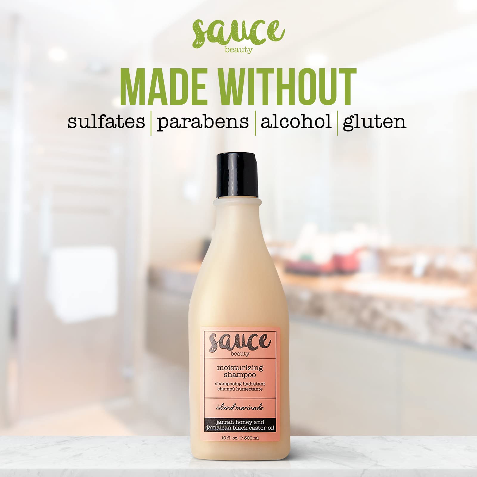 Formule sans sulfates et sans parabènes pour cheveux plus sains.