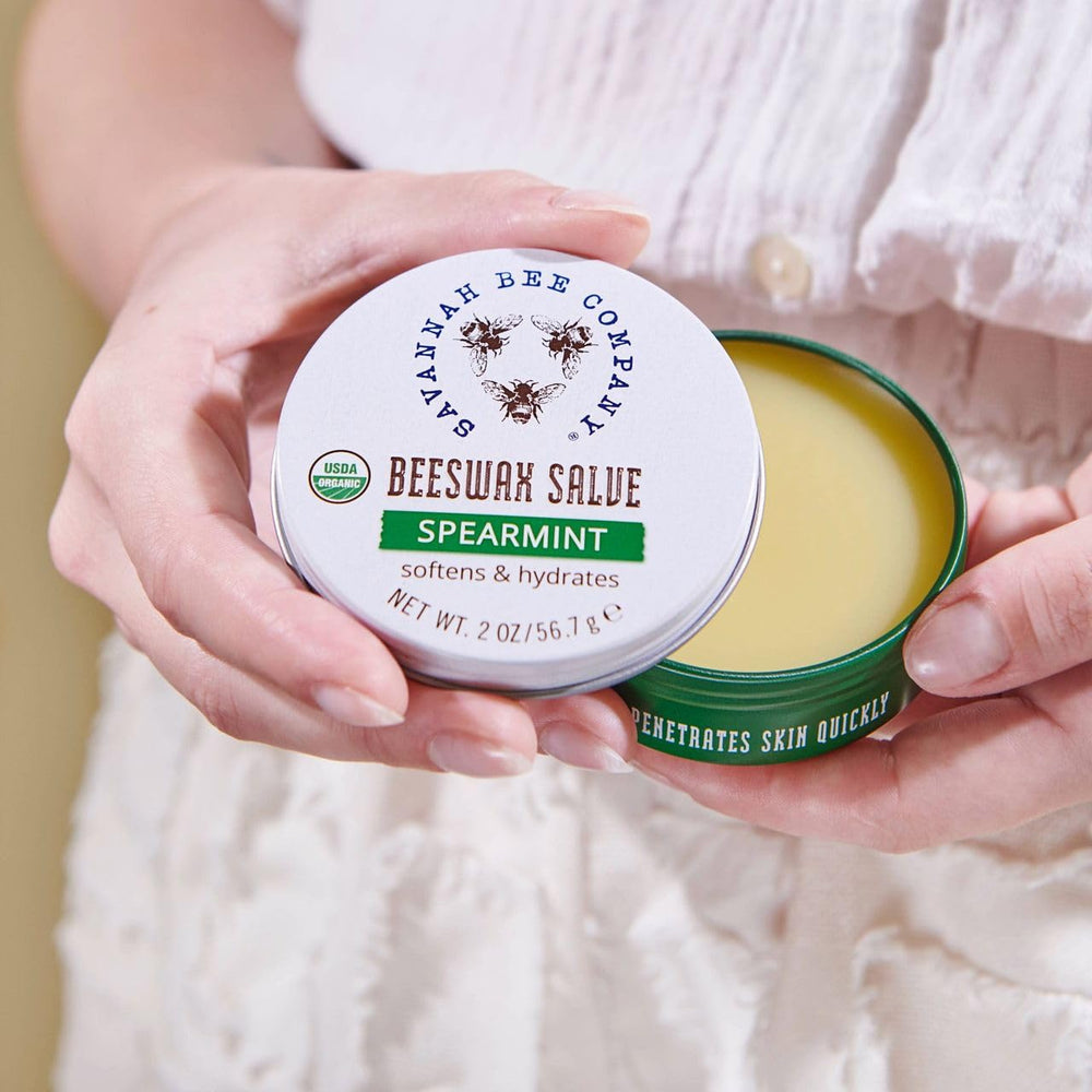 Savannah Bee Company salve parfum citron lime, parfum vivifiant