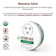 Savannah Bee Company salve huile olive pure, soin nourrissant