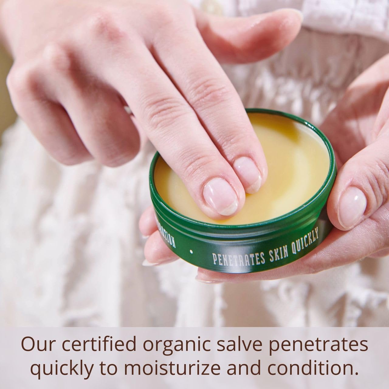 Savannah Bee Company salve mains, absorption rapide sans gras