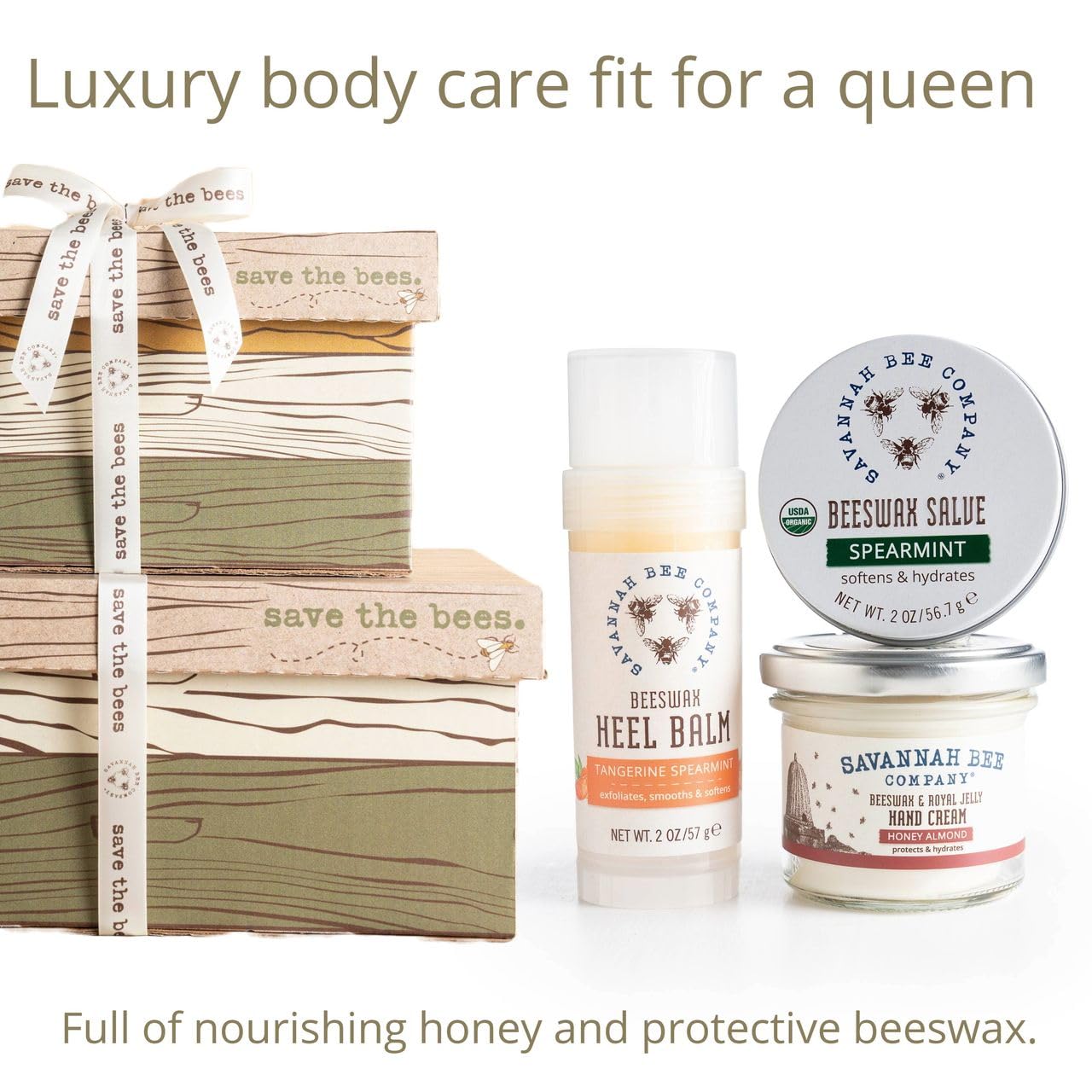 Savannah Bee Company salve en format voyage, pratique