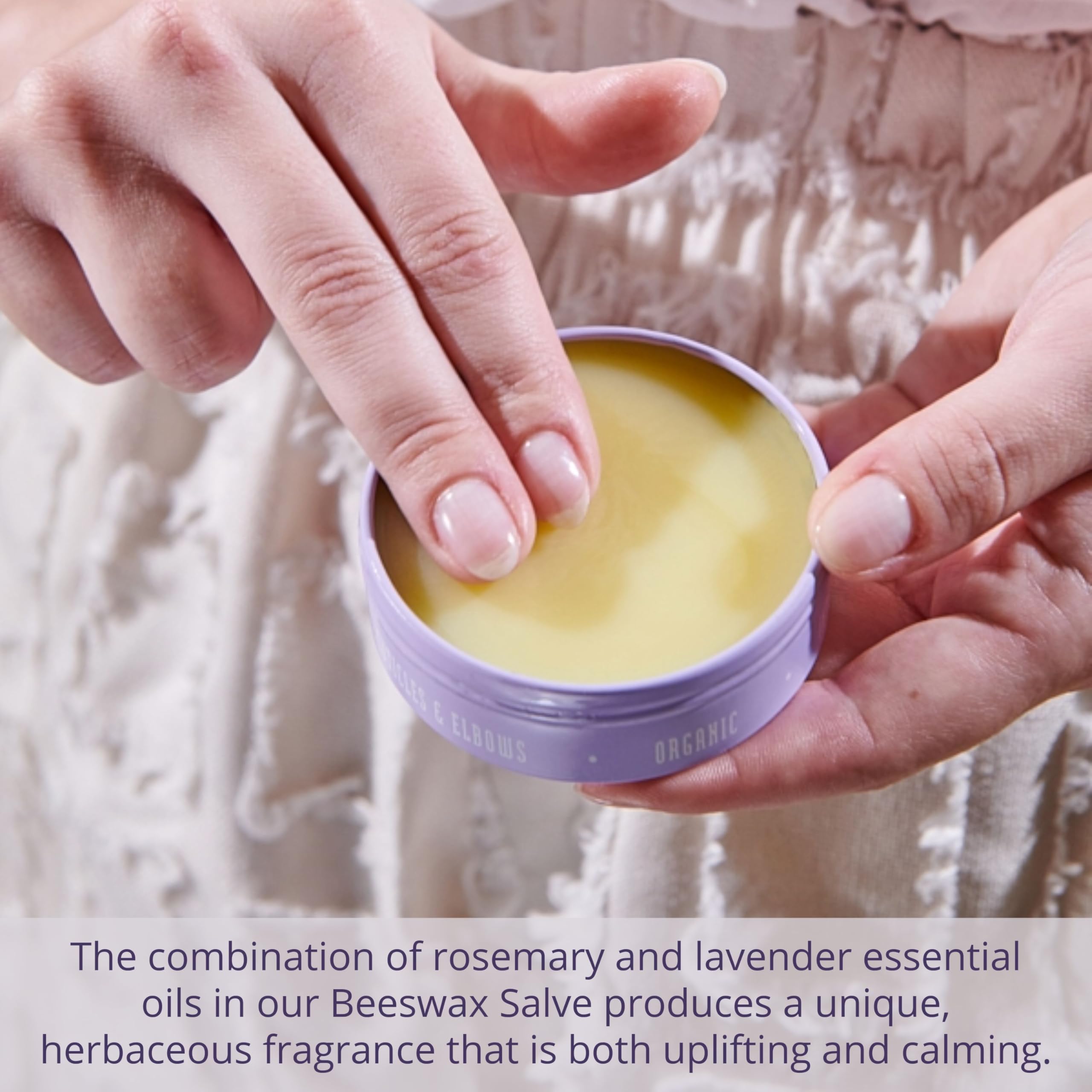 Savannah Bee Company baume cire d’abeille ingrédients naturels: cire, vitamine E, huile d’olive