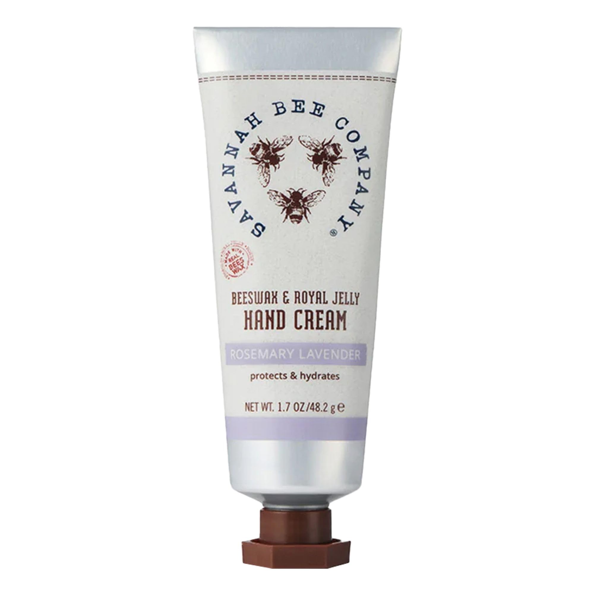 Savannah Bee Company Crème mains cire d'abeille, hydratation durable et réparation douce.