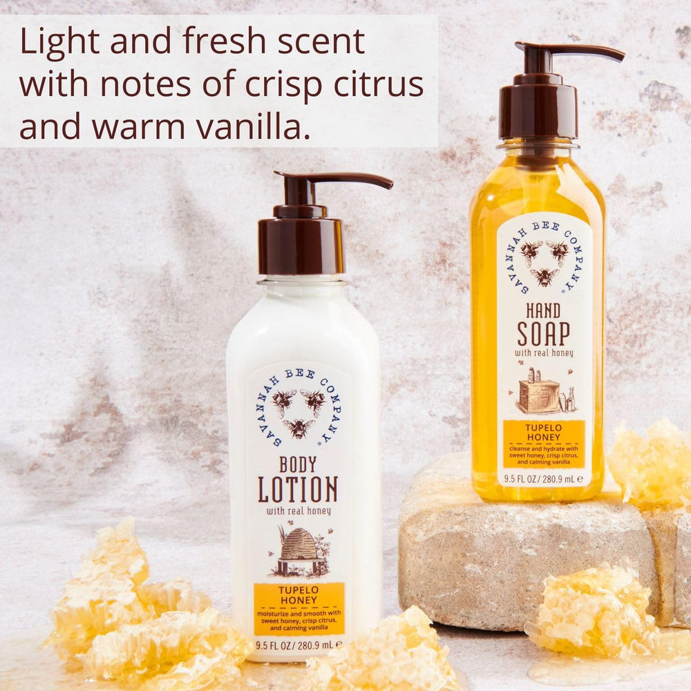 Savannah Bee Company senteurs citronnelle et menthe — arôme frais pour le lavage.