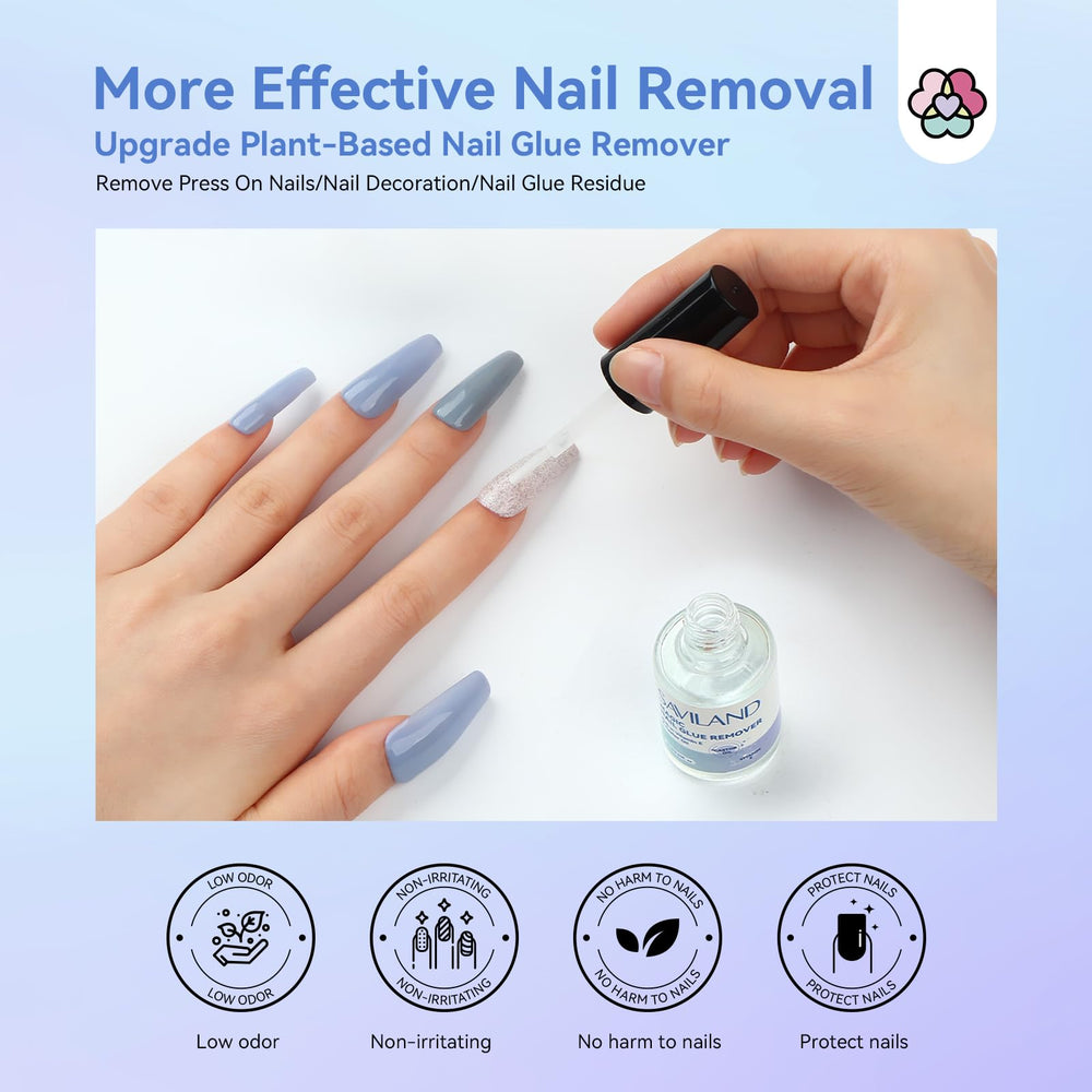 SAVILAND utilisation autour des ongles pour détacher la colle proprement